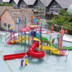 Popular Attractive Outdoor Splash Water Playground With Fountains SGS