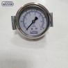 Buy cheap ss304 hydraulic jack 1/4"bsp 2.5" axial liquid filled clamp pressure gauge from wholesalers