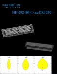 250.75×74.75mm Size 80pcs 3030LEDs 30°/60°/90° Available Unidorm Light Output PC