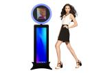 12.9'' Portable Photo Booth Shell Stand For Ipad Portable Selfie Booth Music