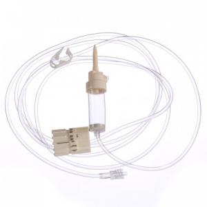 China Flow Rate Setting Adjustable Infusion Transfusion Set With Y Injection Port wholesale