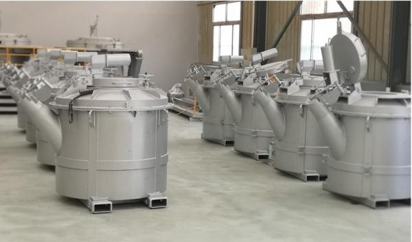 Industrial Molten Aluminum Transfer Ladles With ≤15C/H Natural Temperature Drop