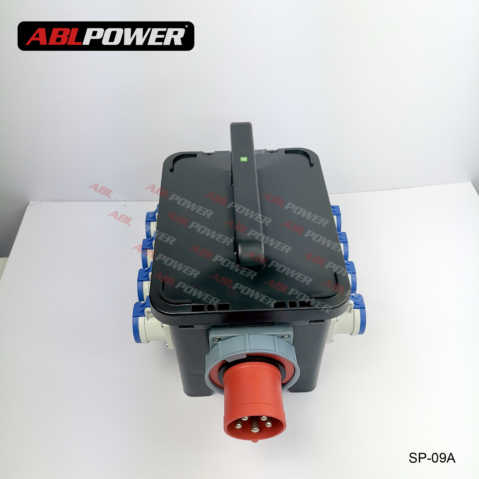 Electric Plug Socket 63A 9 Channels Power Distro Boxes