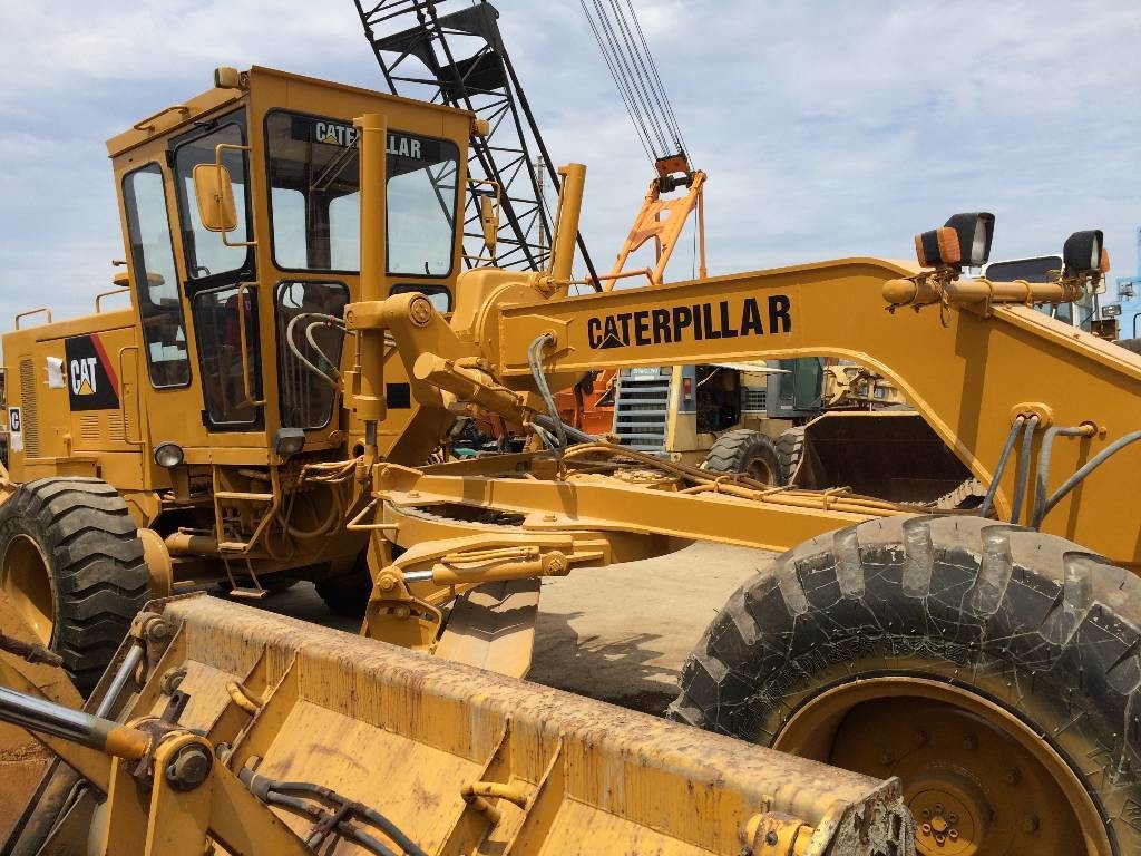 Hydraulic CAT 14G Used Motor Grader 90% New Low Hours