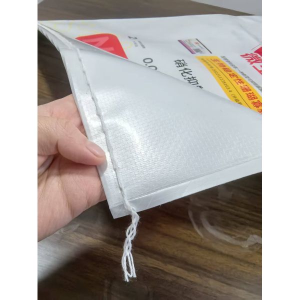 PP Woven Fertilizer Bag with Customizable Thickness Thread Sewing Closure and Customized Design/Logo