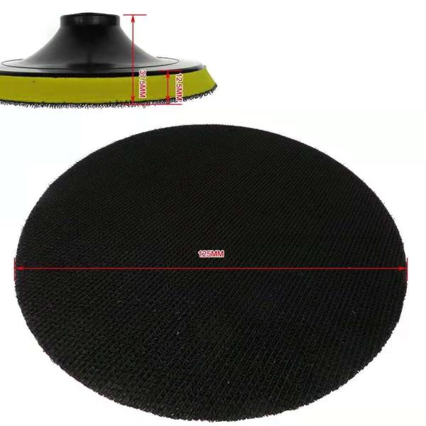 Electric Internal Tooth 5 Inch Drill Polishing Disc 12.5mm Self Adhesive Angle