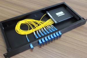 China Rack Mount 10G Media Converter , 4 / 8 / 16 Channel CWDM MUX wholesale