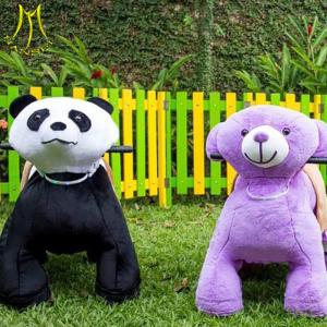 China Hansel amusement park game machine walking battery operated dog toy ride wholesale