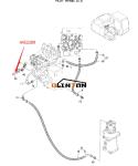Original Excavator Spare Parts Pilot Tube 4452289 For ZX110 ZX120 ZX130 ZX160