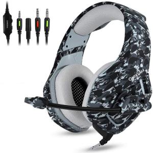 China PS4 PS5 Xbox PC Onikuma F9 Wired Gaming Headset With 50mm Driver Microphone RGB Light wholesale