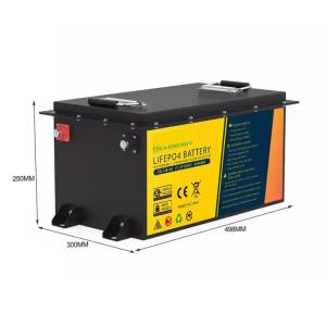 China 4096Wh 48V 80Ah Deep Cycle LiFePO4 Battery 6000 cycles For Golf Cars wholesale