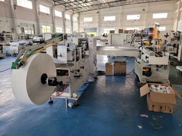 Interfold Paper Towel 28-32gsm*1ply Facial Tissue Production Line with 200mm