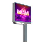 Custom IP65 waterproof p6 8000nits advertising display outdoor led billboard 4G