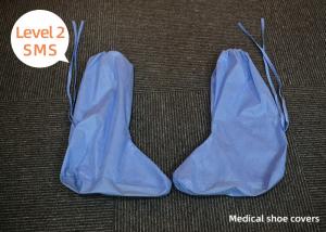 China Workplace Disposable Surgical Shoes Covers With Elastic Band wholesale