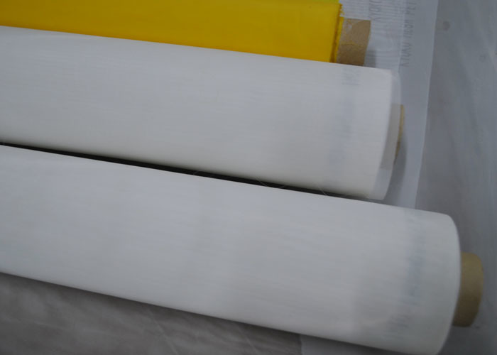 165cm Width Polyester Printing Mesh , 100% PET Screen Mesh Fabric