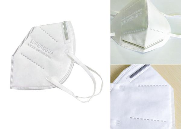 3d Design KN95 Anti Dust Earloop Masks Easy Breathing For Industrial Safety