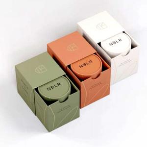 China OEM Custom Gift Packaging Skincare Candle Luxury Gift Box on sale