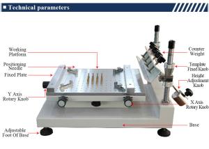 China High accuracy silk printing machine 3040 (300*400mm) DIY SMT prototyping line wholesale