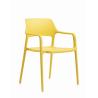 Buy cheap Stackable Plastic Dining Chair Metal Restaurant Chairs For Home Office from wholesalers
