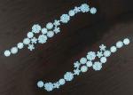 OEM French Venice Guipure Lace Collar Applique Poly Milk Embroidered Lace Trim