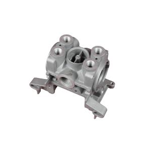 China Chrome Plate ADC12 Aluminum Die Cast Products Automobile ABS Valve Housing wholesale