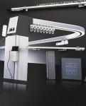 Double Track Curved Curtain Tracks Smooth and Quiet Manual/Motorized Control