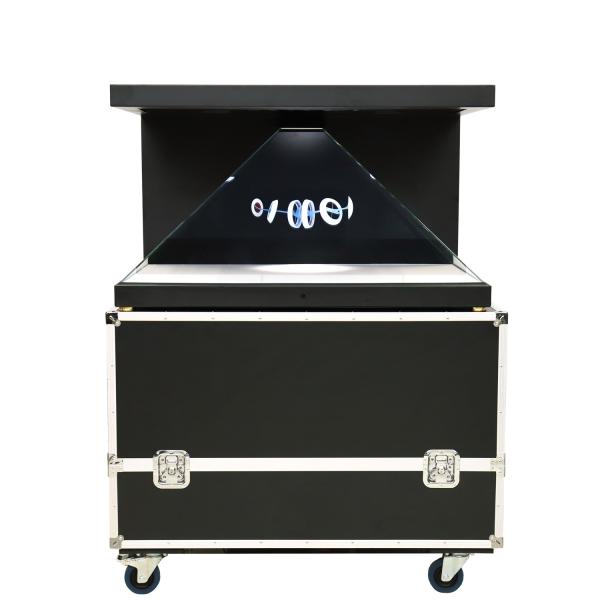 270 Degree 22-32 Inch Holographic Box Showcase Attractive 3D Holographic