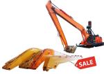 18m Long Reach Excavator Boom Heavy Equipment Long Arm For Cleaning Riverbed
