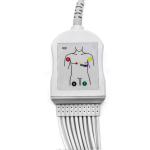 Customization ECG Lead Wire 6p 3 Lead Snap Cables Aha Trunk Cable Medical