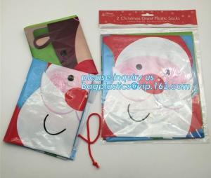China LDPE Plastic Christmas House Giant Poly Sack For Gift Bike Bag Cheap Price Christmas Decoration Santa Bag bagplastics ba wholesale