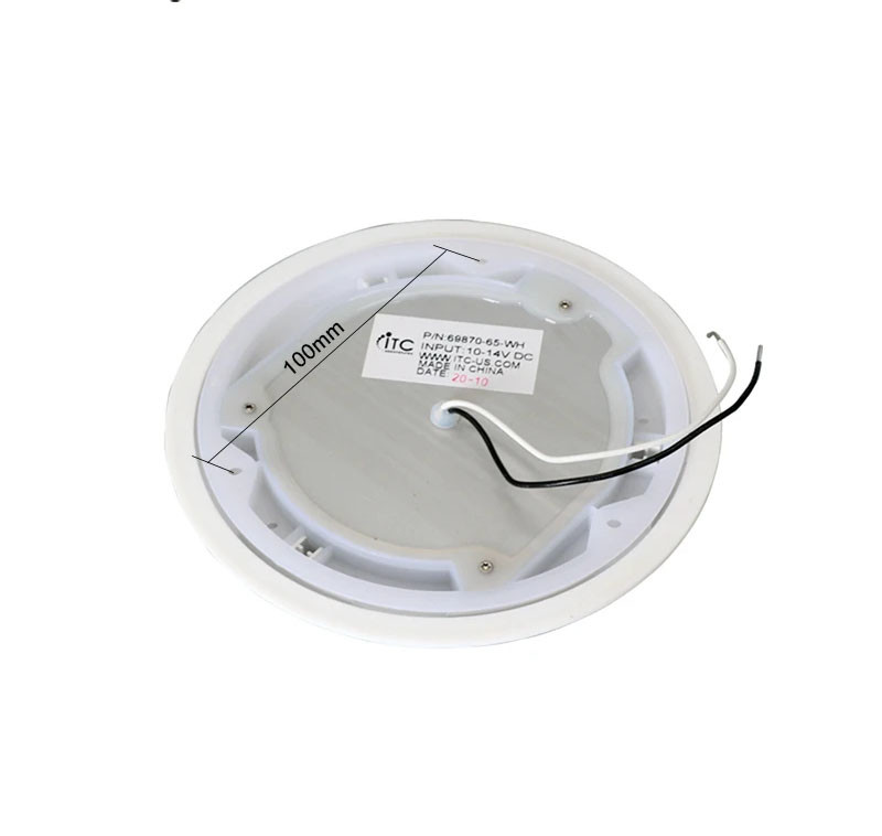 12V 5.2W Boat Ceiling Light LED Marine Lights Campervan Dome