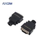 20Pin MDR Connector 2.17mm Solder Cup Male SCSI Connector w/ Plastic Cover