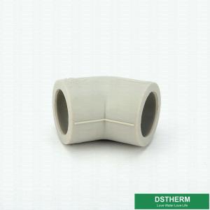 China Multi Color Ppr Pipe Fittings Injection Molding 45° Elbow Eco Friendly Ce Approval wholesale