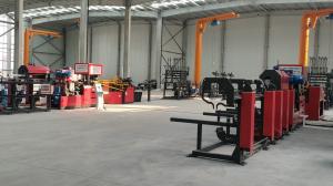 China Diameter Of Side Bar 4-7mm Steel Bar Welding Machine with ±5mm/m Error In Length wholesale