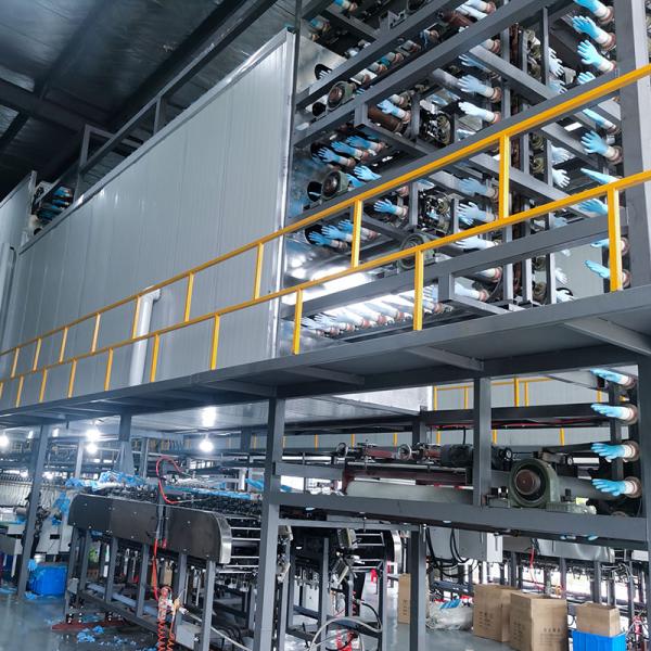 medical gloves stripping manufacturing equipment machine