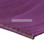 Purple Micro Weave Caribbean Style Hammock With Marine Varnished Luxury Lauan