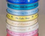 wholesale gold foil printed custom printed grosgrain ribbon