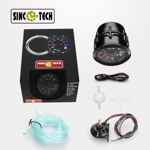 China 636 Sensor 7 Color Sinco Tech Dash Turbo Pressure Gauge wholesale