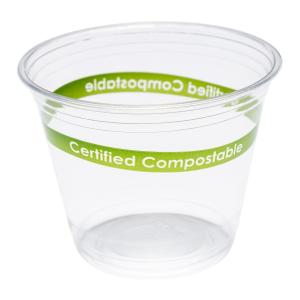 China Bulk Clear Biodegradable PLA Cups For Espresso Coffee Customized wholesale
