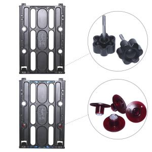 China Outdoor Waterproof Foldable Full Body Metal Detectors With 24 Detection Zones wholesale