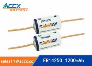 China memory back up battery ER14250H 3.6V 1.2Ah wholesale