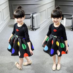 China 2016 Fashion Girl Colorful Kid