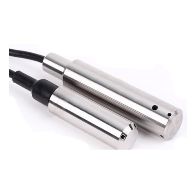 316L SS Submersible Level Sensor , Anti Coorosion Submersible Temperature Probe