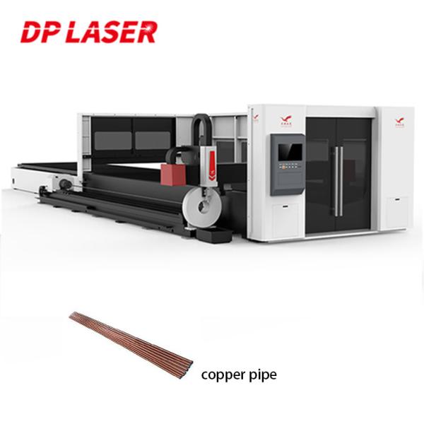 6025 1000W-20000W Fiber Tube Laser Cutting Machine Cypcut Hypcut Beckhoff