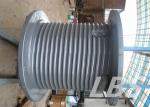 Customized Hydraulic Winch Hoist Crane Wire Rope Drum With Shaft Diameter 12mm