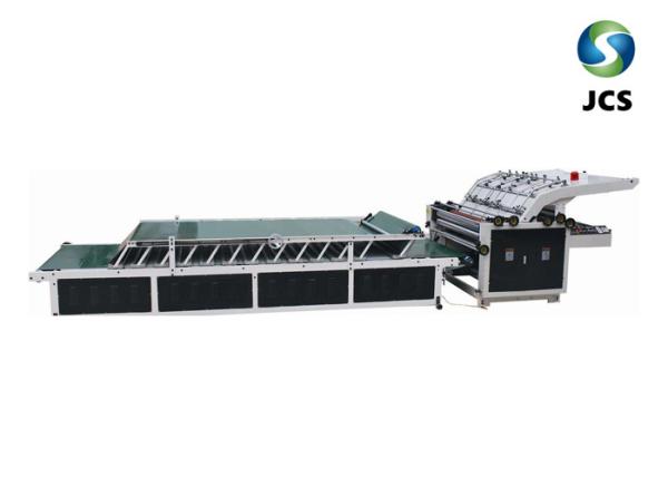 Easy Operation Semi Automatic Flute Laminating Machine , High Speed Lamination