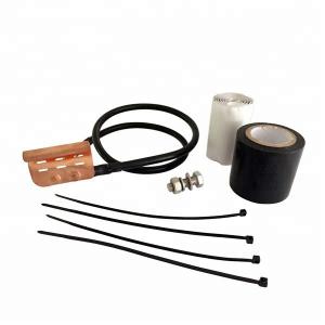China Standard Coaxial Cable Grounding Kit For 1/4 3/8 Inch Corrugated Braided Coaxial Cable on sale