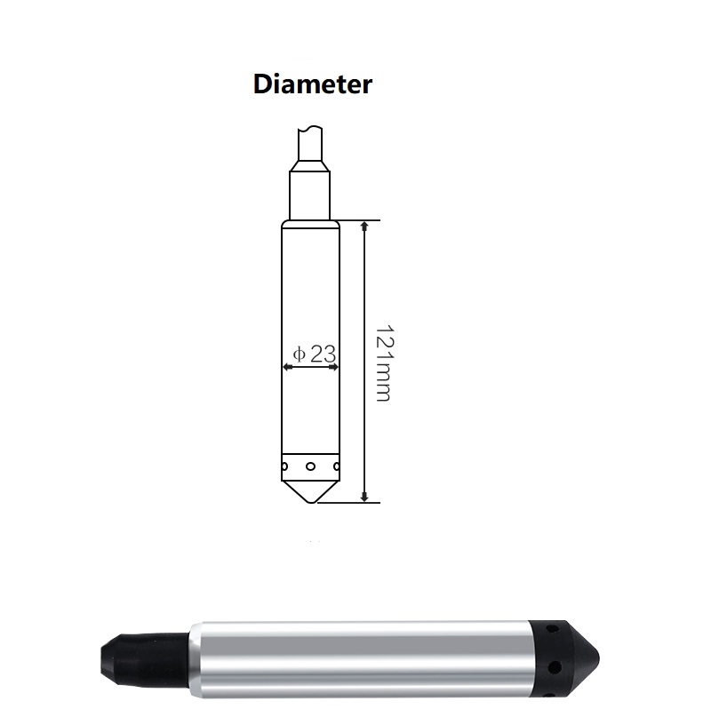 316L Stainless Steel Submersible Water Pressure Level Transmitter 24VDC/12VDC/5VDC