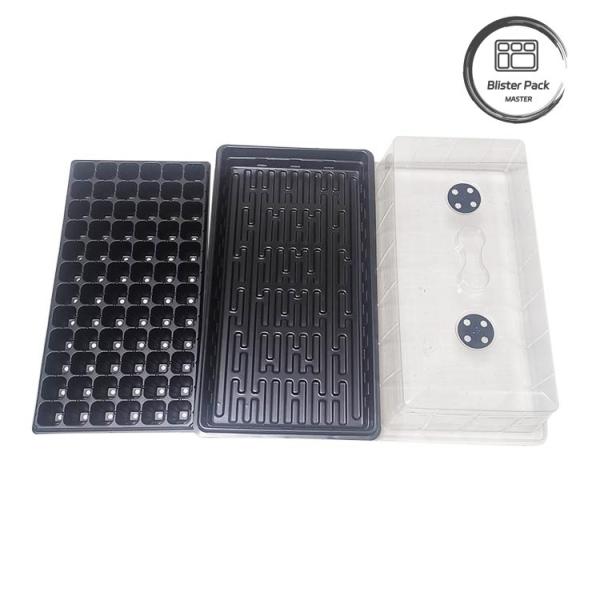 Economical Plastic Seedling Trays For Tomatoes Efficient Germination System For
