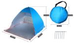 All Season Green Outdoor Beach Tent Sun Shade Automatic Pop up Waterproof Family